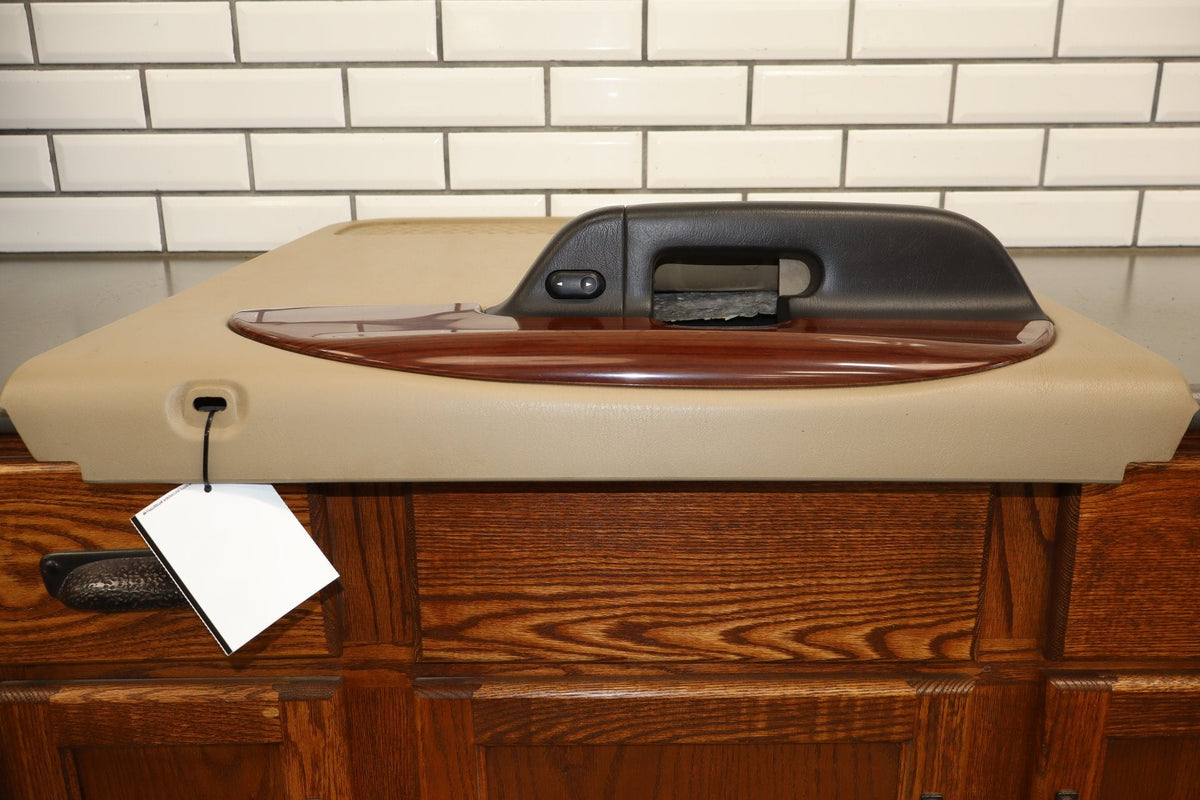 99-07 Ford F-250 Super Duty Crew Cab Left Rear Door Panel Pebble AQ
