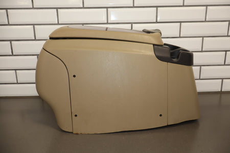 99-07 Ford F250 F350 Super Duty Center Console Assembly Lariat Tan