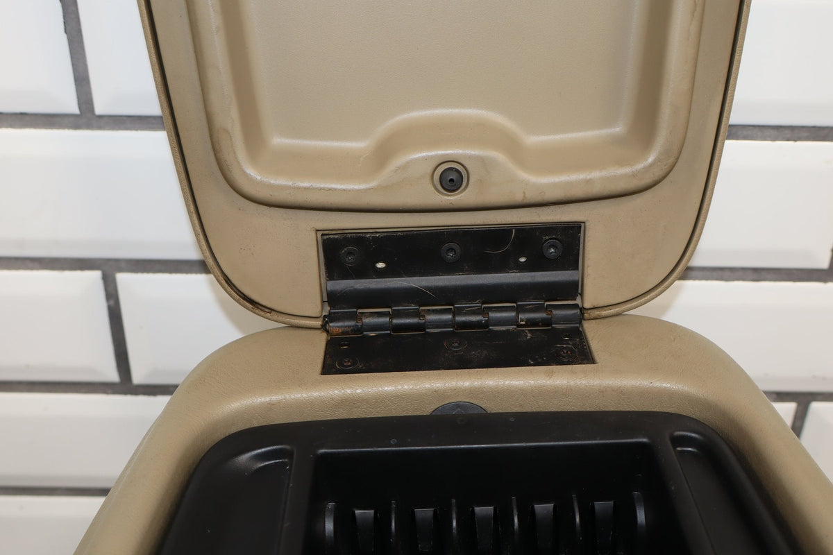 99-07 Ford F250 F350 Super Duty Center Console Assembly Lariat Tan