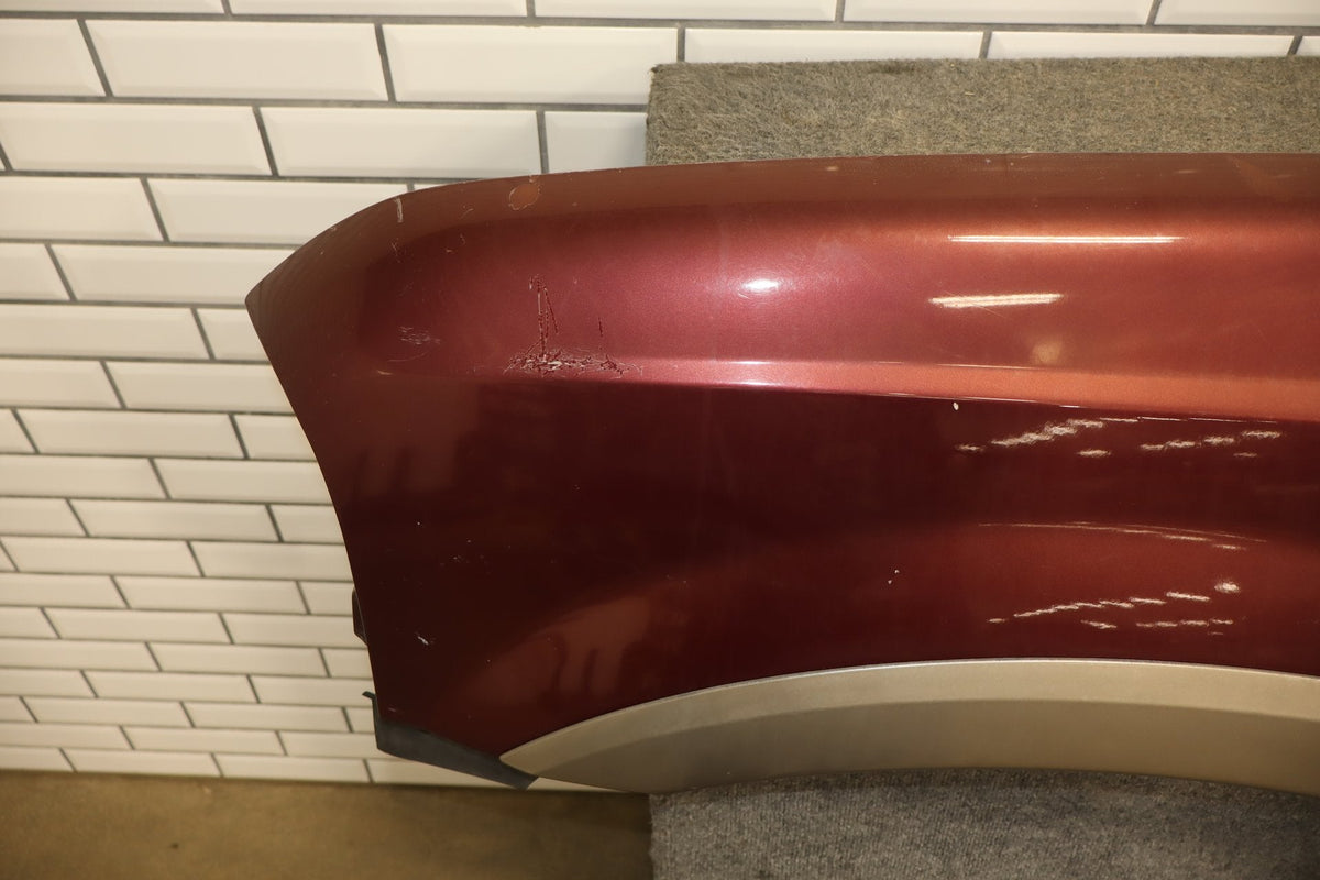 99-07 Ford F250 F350 Super Duty Driver Left LH Fender Dark Toreador Red Rust Free