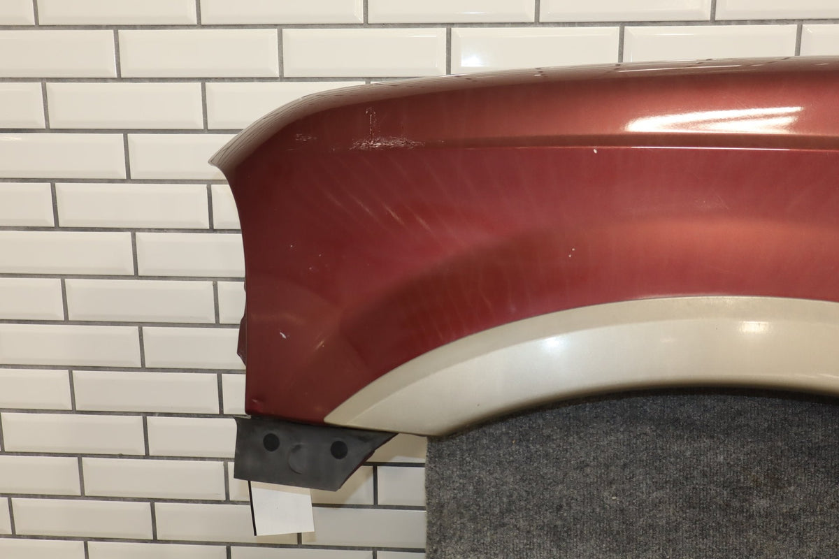 99-07 Ford F250 F350 Super Duty Driver Left LH Fender Dark Toreador Red Rust Free