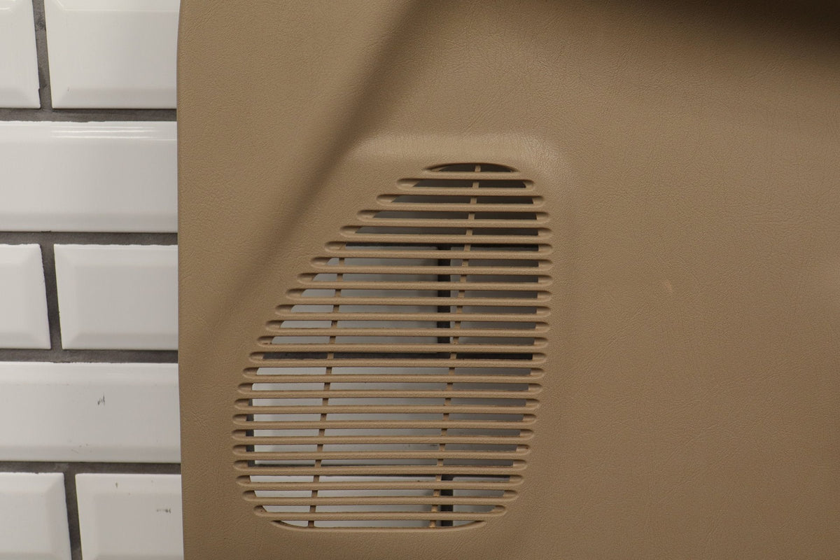 99-07 Ford F250 F350 Super Duty Passenger Front Door Panel Tan OEM