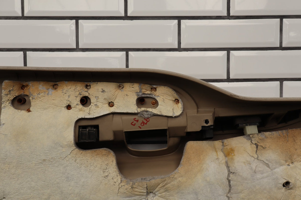 99-07 Ford F250 F350 Super Duty Passenger Front Door Panel Tan OEM