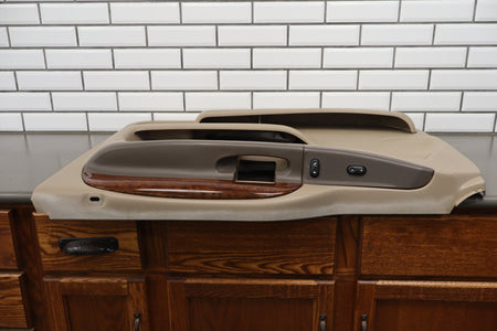99-07 Ford F250 F350 Super Duty Passenger Front Door Panel Tan OEM