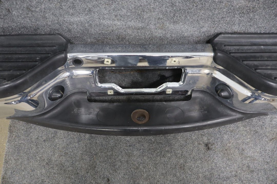 99 - 07 Ford F250 Super Duty OEM Chrome Rear Bumper See Photos