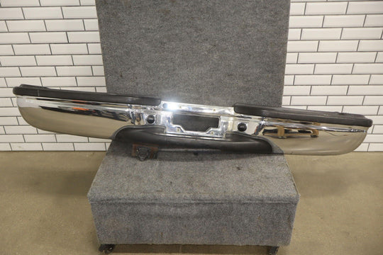 99 - 07 Ford F250 Super Duty OEM Chrome Rear Bumper See Photos