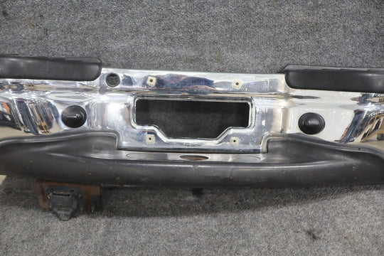 99 - 07 Ford F250 Super Duty OEM Chrome Rear Bumper See Photos
