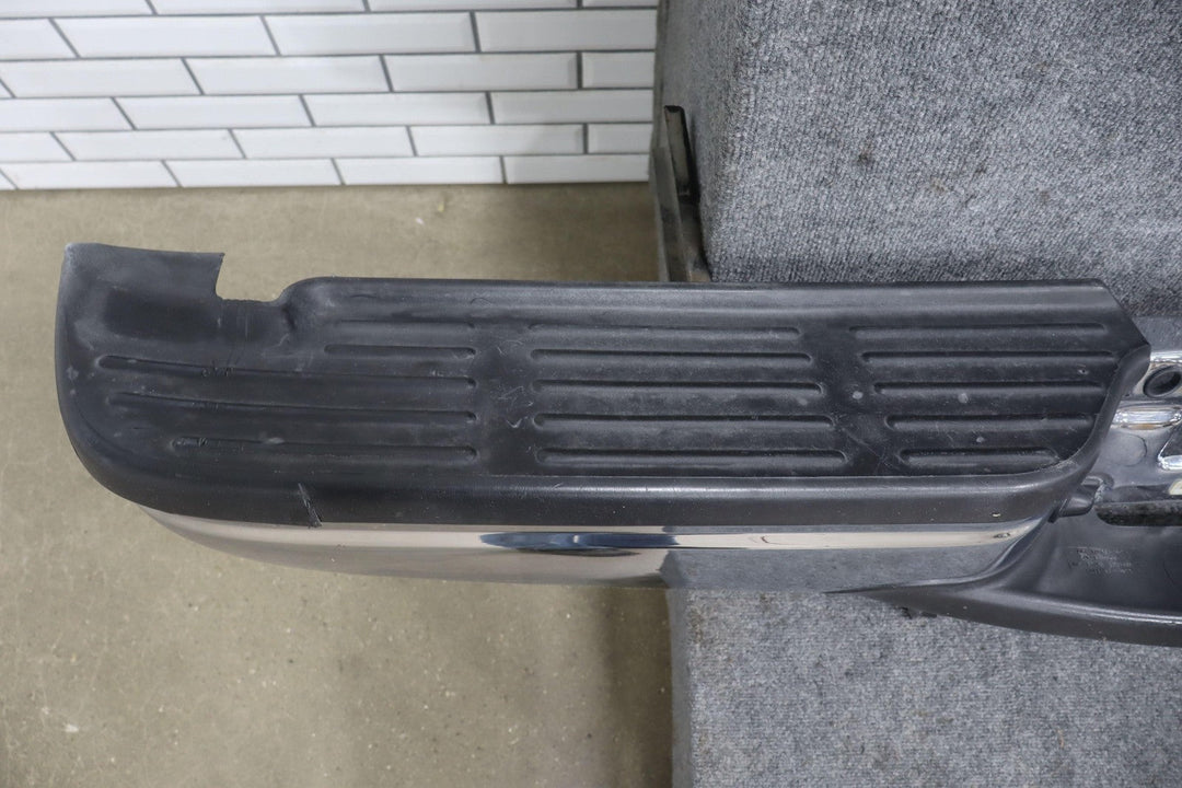 99 - 07 Ford F250 Super Duty OEM Chrome Rear Bumper See Photos