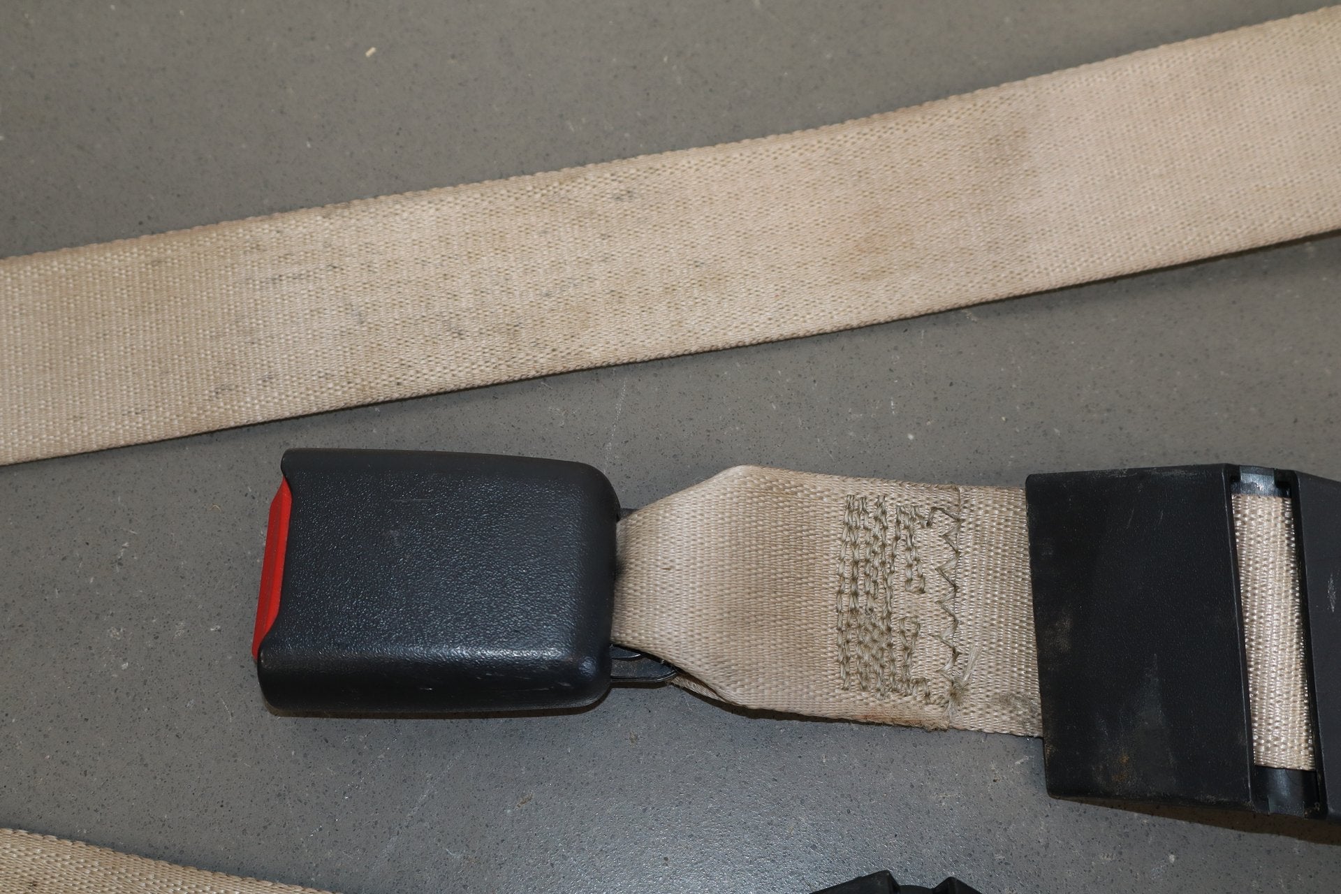 99-07 Ford F350 Super Duty Center Rear Lap Seat Belt OEM
