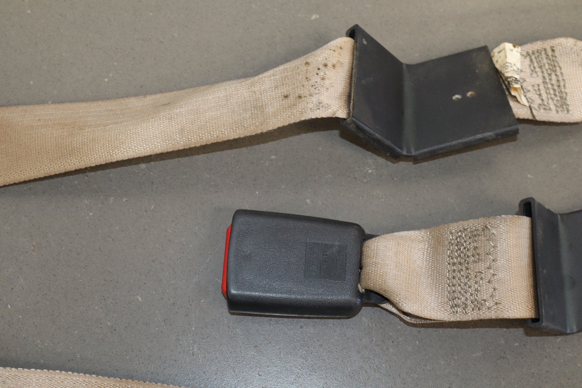 99-07 Ford F350 Super Duty Center Rear Lap Seat Belt OEM