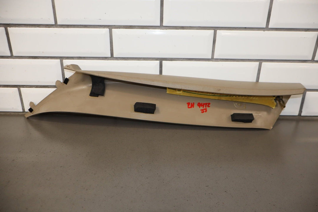 99 - 07 GMC Sierra Silverado GMT800 Pair A Pillar Trim OEM Neutral