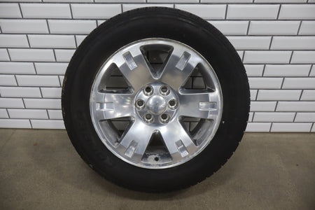 99-14 Chevy GMC OEM 20" Polished Wheel/Tire Set 275/55/20 (4) 6 Lug 1500