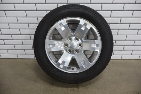 99-14 Chevy GMC OEM 20" Polished Wheel/Tire Set 275/55/20 (4) 6 Lug 1500