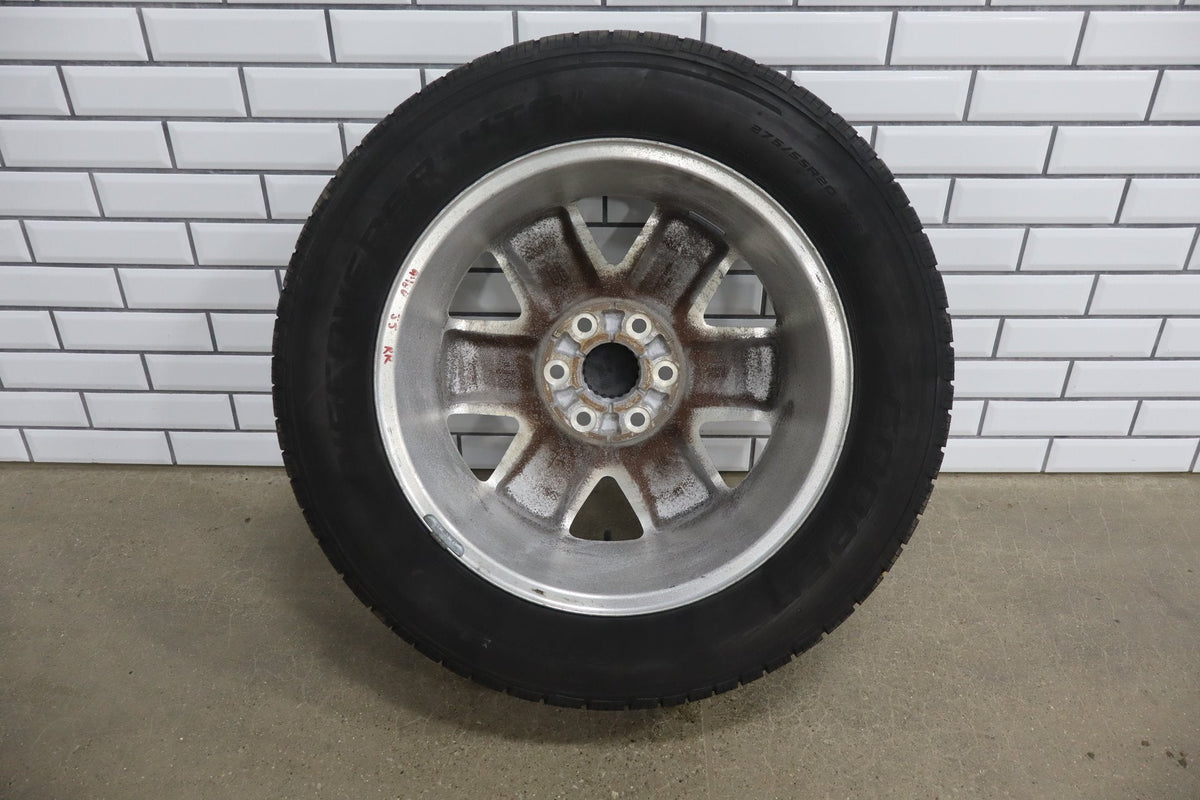 99-14 Chevy GMC OEM 20" Polished Wheel/Tire Set 275/55/20 (4) 6 Lug 1500
