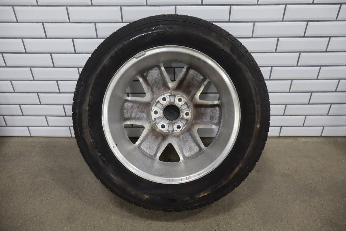 99-14 Chevy GMC OEM 20" Polished Wheel/Tire Set 275/55/20 (4) 6 Lug 1500