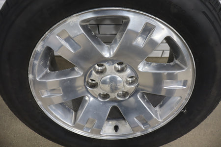 99-14 Chevy GMC OEM 20" Polished Wheel/Tire Set 275/55/20 (4) 6 Lug 1500
