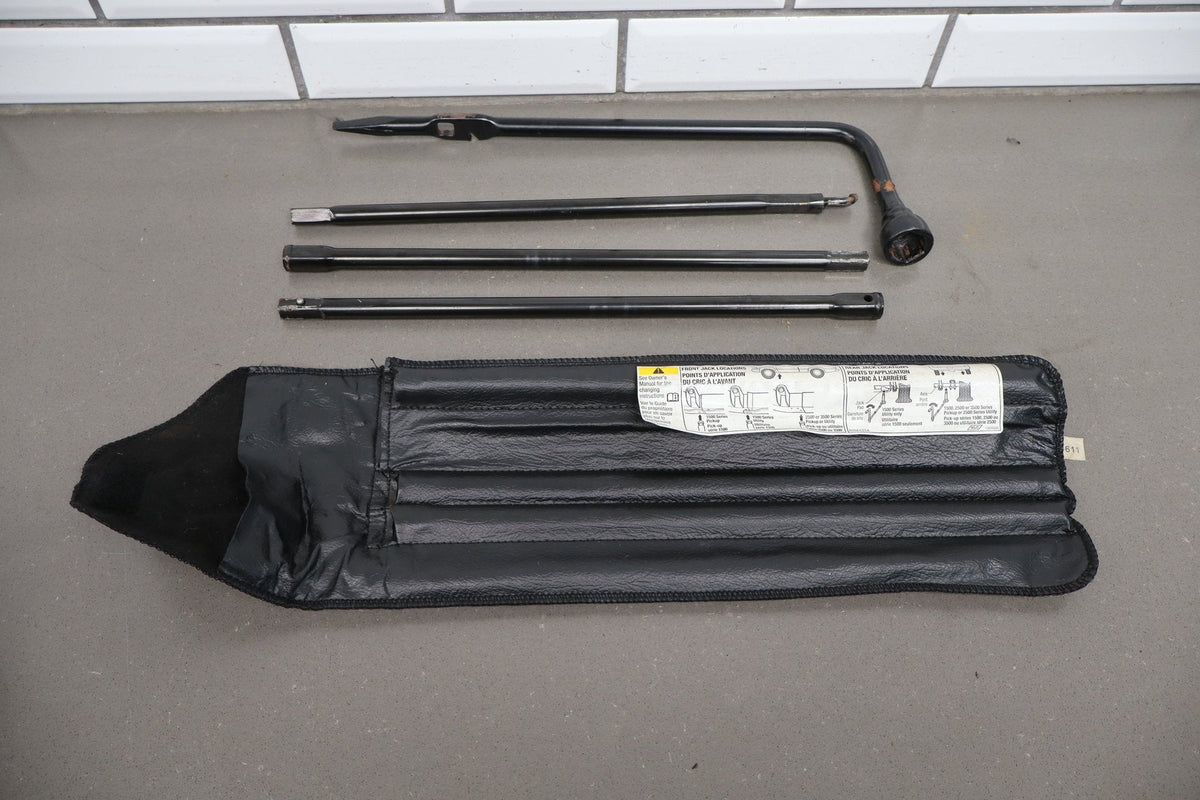 99-14 Silverado Tahoe Suburban Spare Tire Emergency Jack Kit with Tools Set OEM