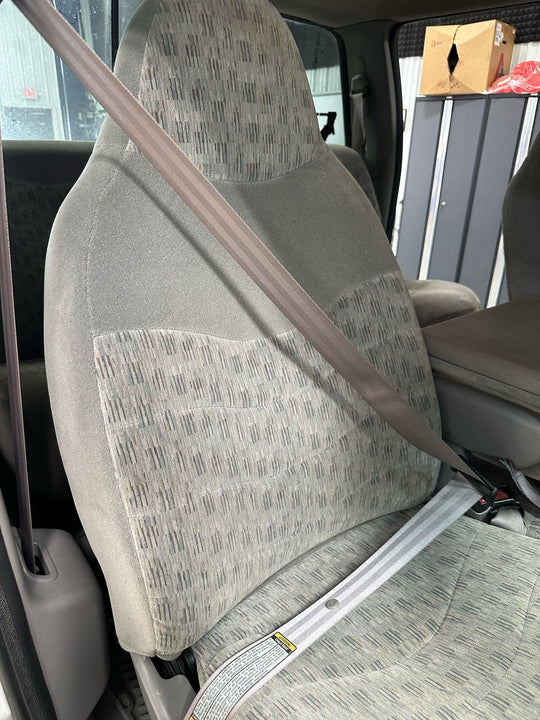 99 Ford F350 Crew Cab Right RH Front Seat Belt Retractor Medium Graphite