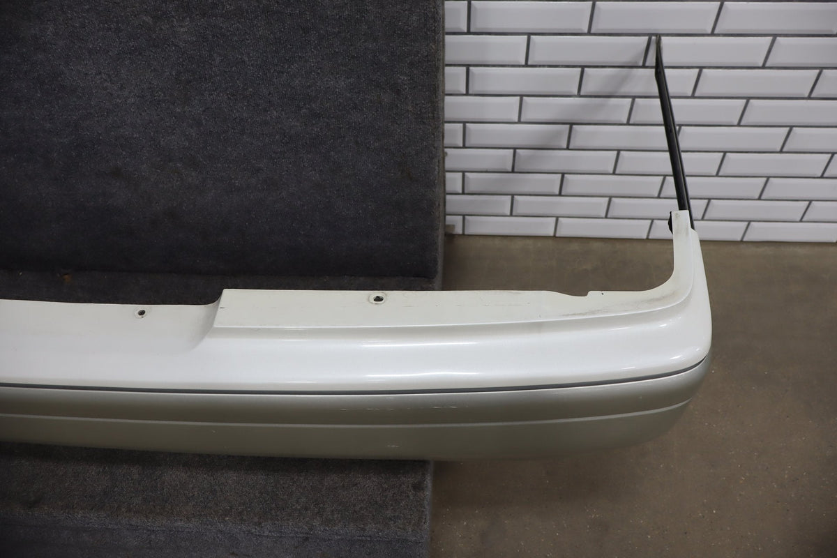 995-1999 Toyota Crown Rear Bumper White 2BK OEM JZS151 See Photos