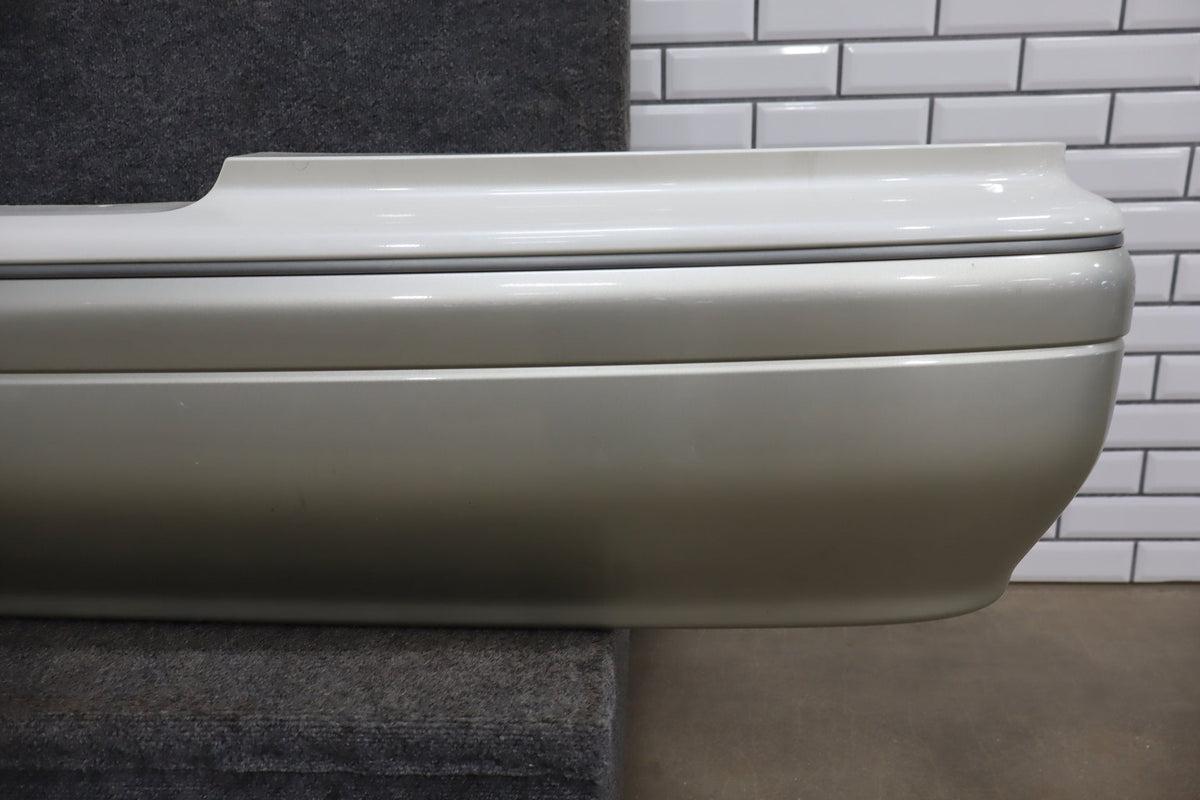 995-1999 Toyota Crown Rear Bumper White 2BK OEM JZS151 See Photos