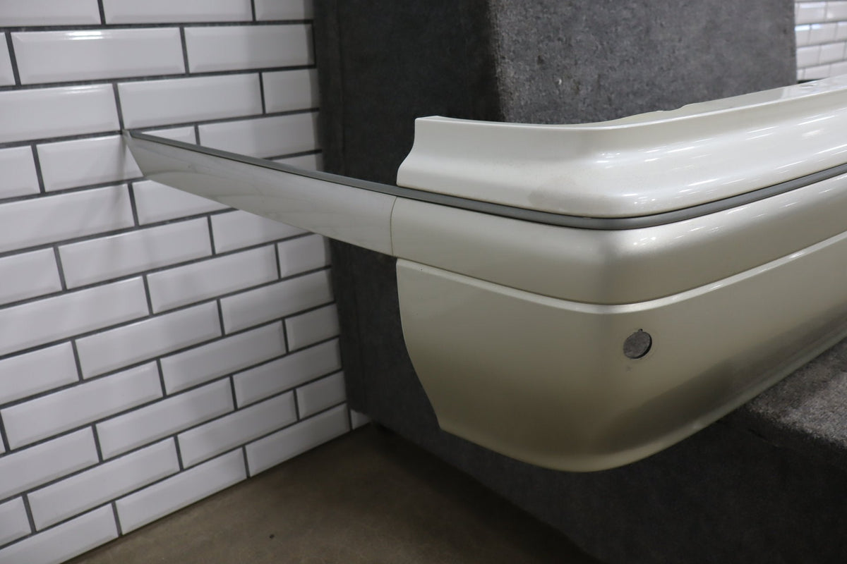 995-1999 Toyota Crown Rear Bumper White 2BK OEM JZS151 See Photos