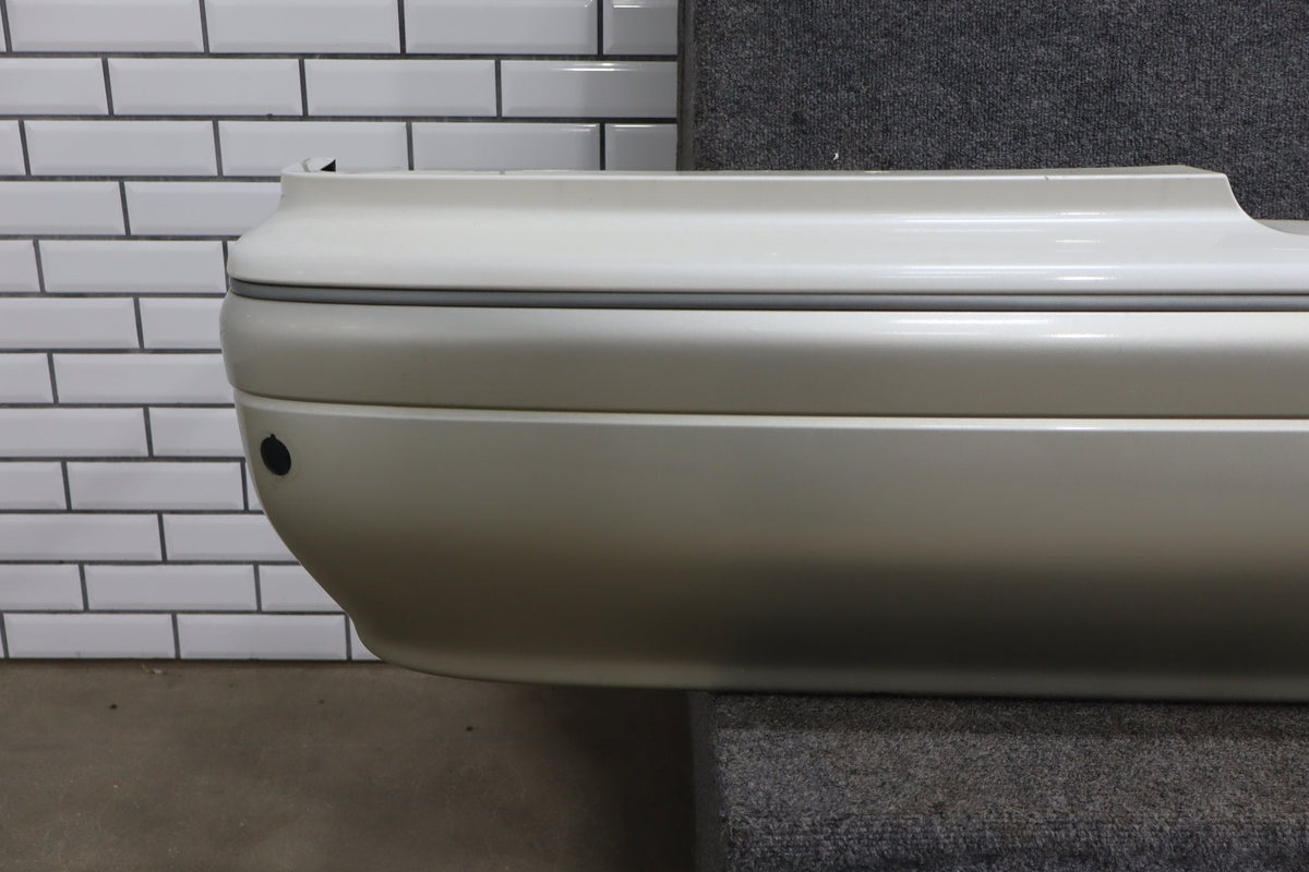 995-1999 Toyota Crown Rear Bumper White 2BK OEM JZS151 See Photos