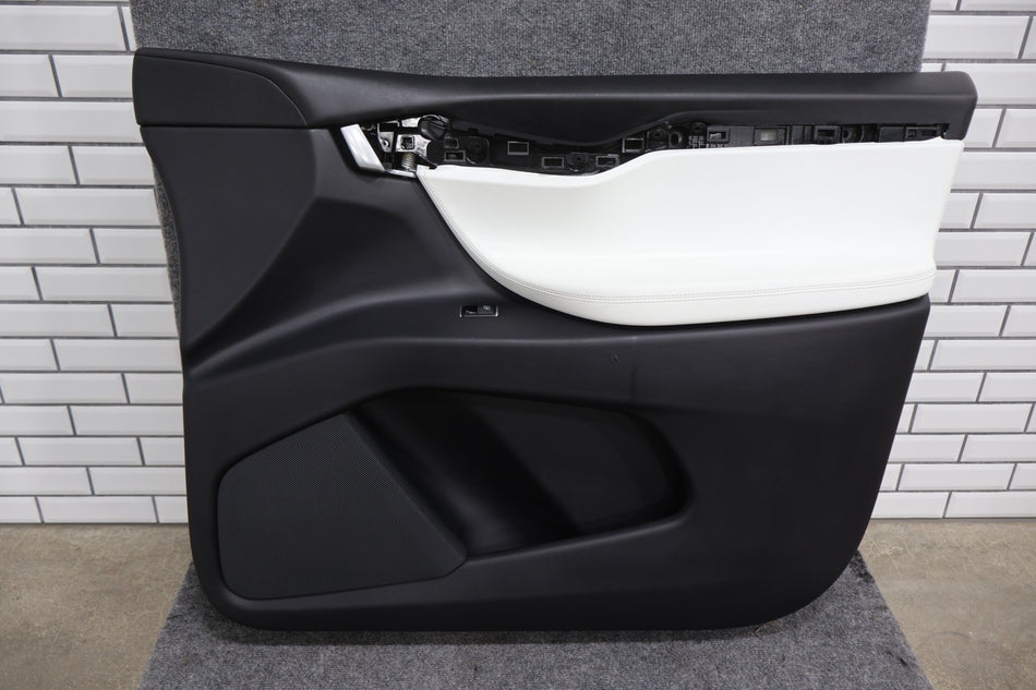 2017 Tesla X Right Front Door Trim Panel White