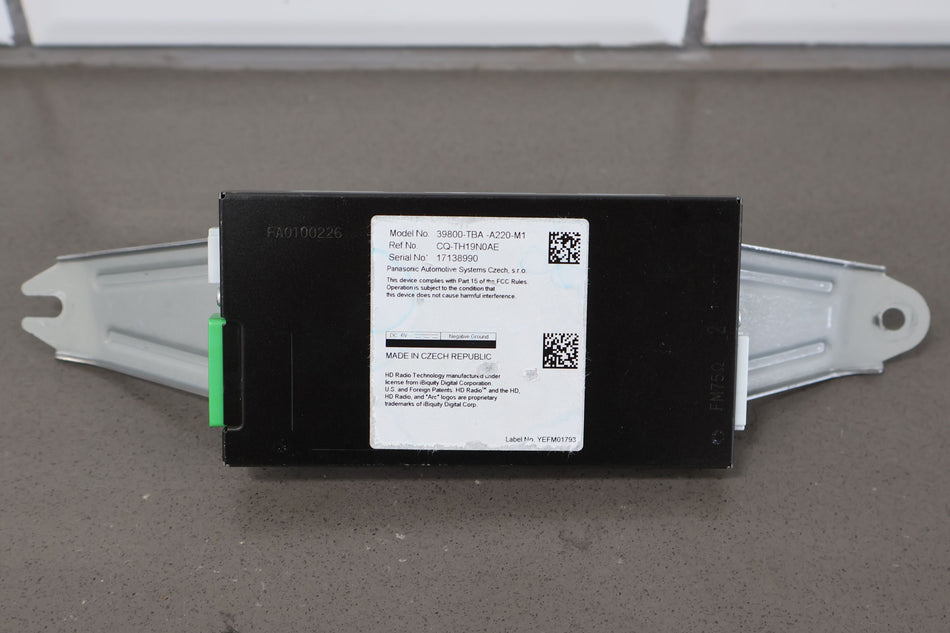 2019 Honda Civic- Chassis Control Module