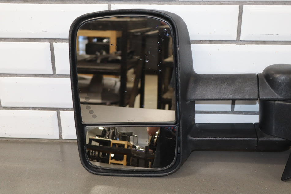 2008 GMC Sierra 2500 Left Door Mirror Fire Red 74 25879085