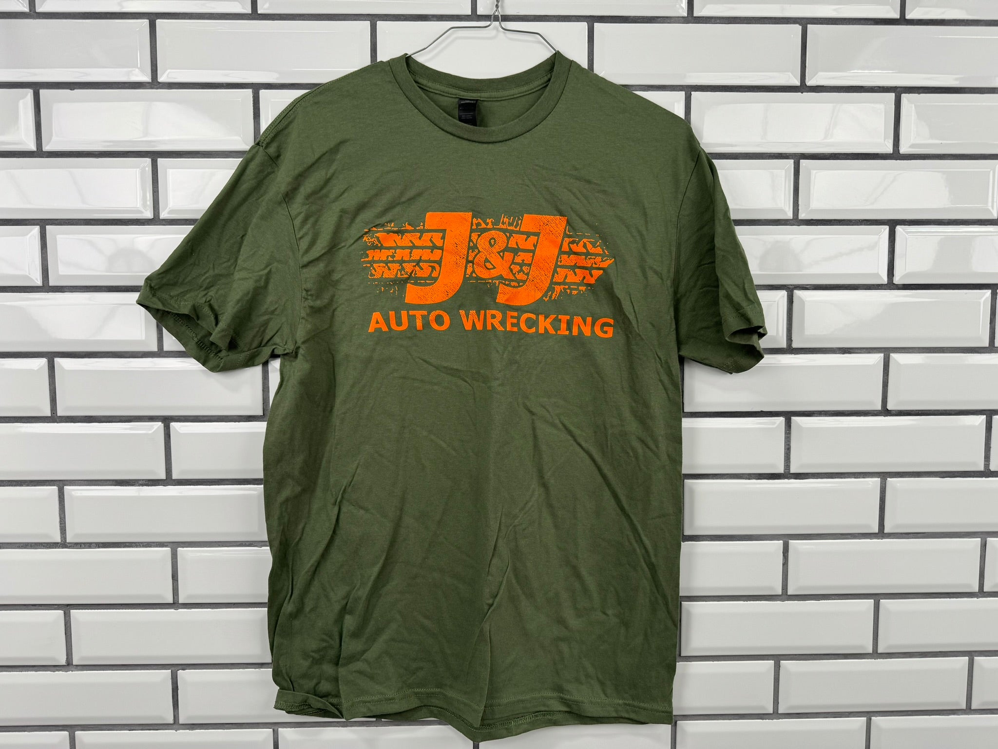 Readymade logo-print cargo shirt - Green