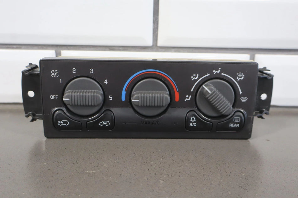 Heater/AC Controls, 2002, GMC, Sierra 2500