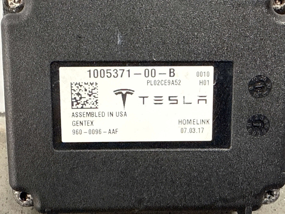 Chassis Control Module, 2017, Tesla, X
