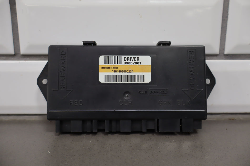 1998 Chevrolet Corvette- Chassis Control Module