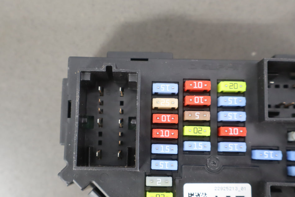 2013 Chevrolet Silverado 2500- Cabin Fuse Box