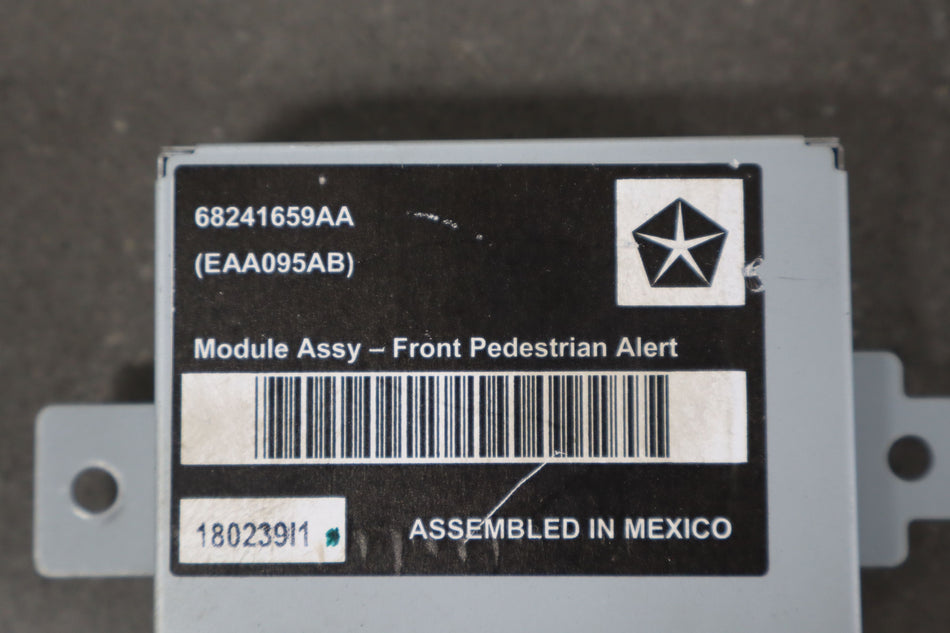 2018 Chrysler Pacifica- Chassis Control Module