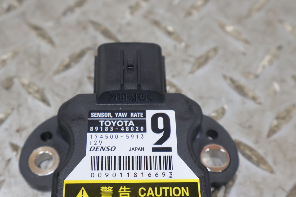 2018 Lexus LC500- Yaw Sensor