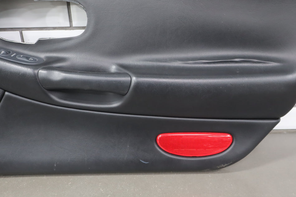 1997-2004 Chevrolet Corvette C5 Right Front Door Trim Panel Black