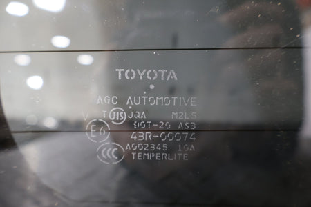Back Door Glass, 2013, Toyota, FJ Cruiser