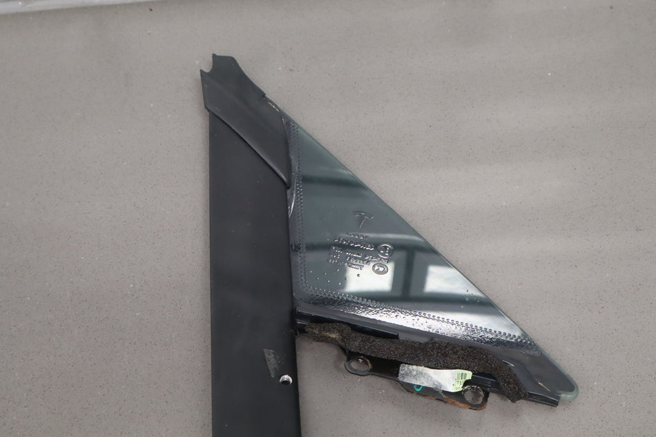 2012-2020 Tesla Model S Driver Left Front Vent Glass / Window OEM
