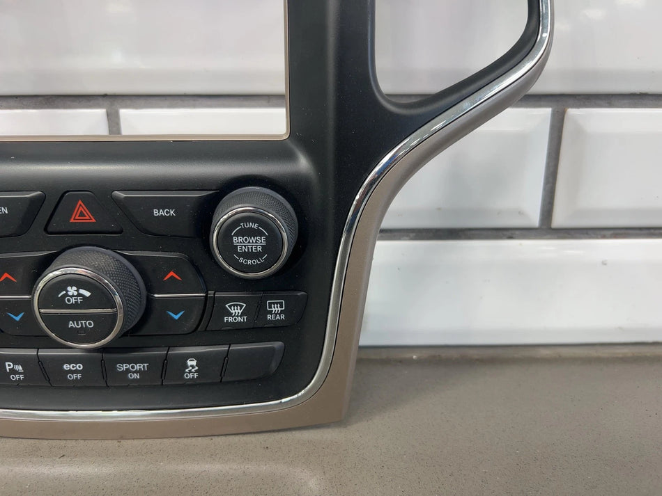 2016 Jeep Grand Cherokee- Heater/AC Controls