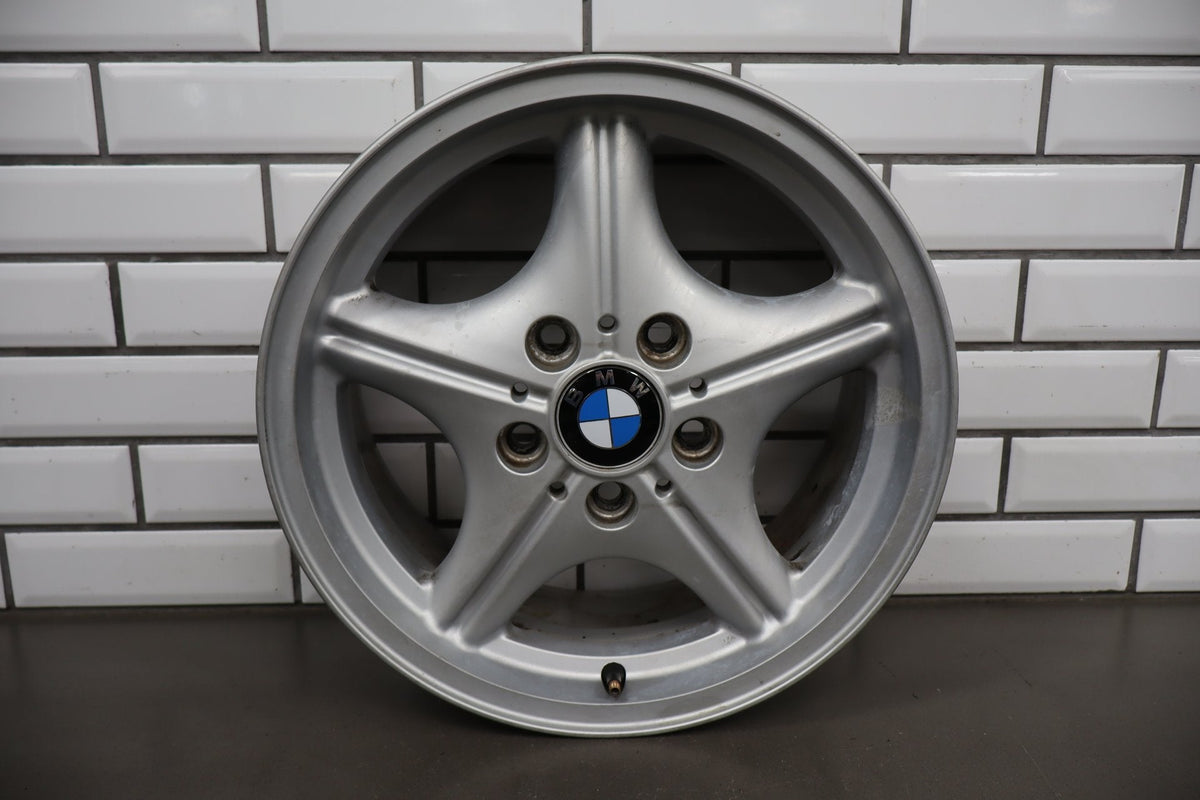BMW Z3 1996-2002 CCI 5-Spoke Silver 16x7 Alloy Factory Aluminum Wheel/Rim