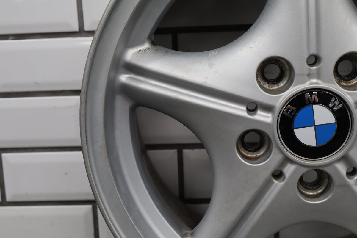 BMW Z3 1996-2002 CCI 5-Spoke Silver 16x7 Alloy Factory Aluminum Wheel/Rim