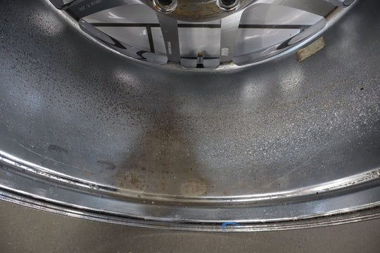 C5 Corvette Z06 Single (1) REAR 18x10.5 Wheel Double 5 - Spoke Chrome
