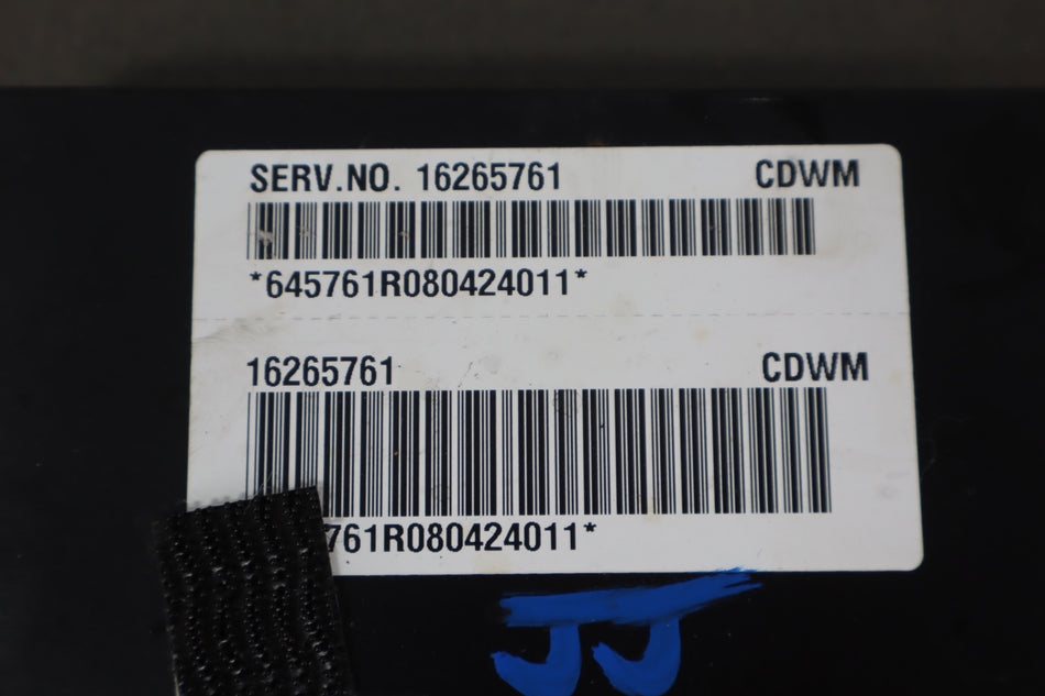 1998 Chevrolet Corvette- Chassis Control Module