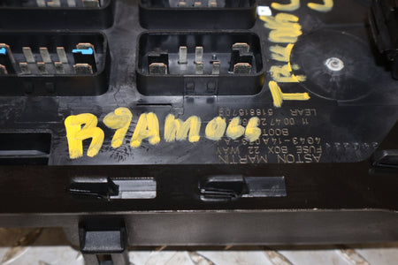 Cabin Fuse Box, 2009