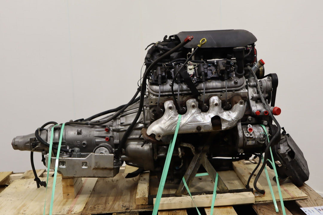 Chevy 5.3L L59 V8 / 4L60E 2WD LSX Engine Swap Dropout Liftout Donor Video Tested