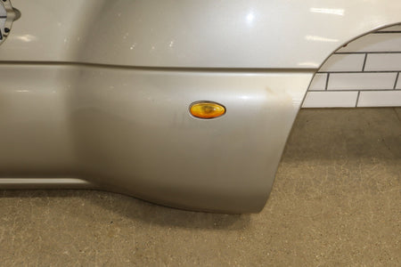 CRACKED 01-07 Chevrolet Silverado Sierra 3500 Left Bedside Panel Light Pewter