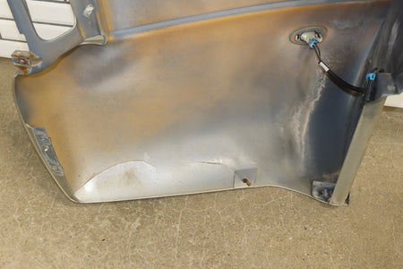 CRACKED 01-07 Chevrolet Silverado Sierra 3500 Left Bedside Panel Light Pewter