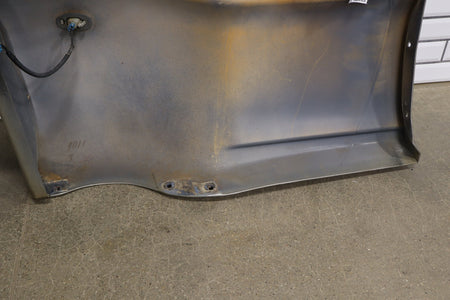 CRACKED 01-07 Chevrolet Silverado Sierra 3500 Left Bedside Panel Light Pewter