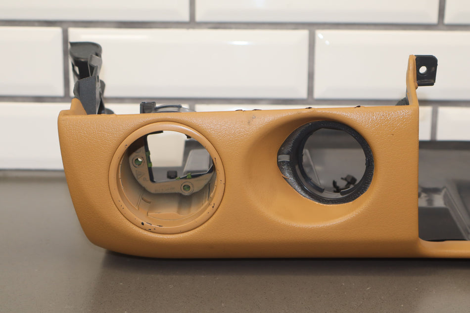 05-08 Porsche Boxster 987 LH Under Dash Leather Knee Bolster (Sand Beige TD)